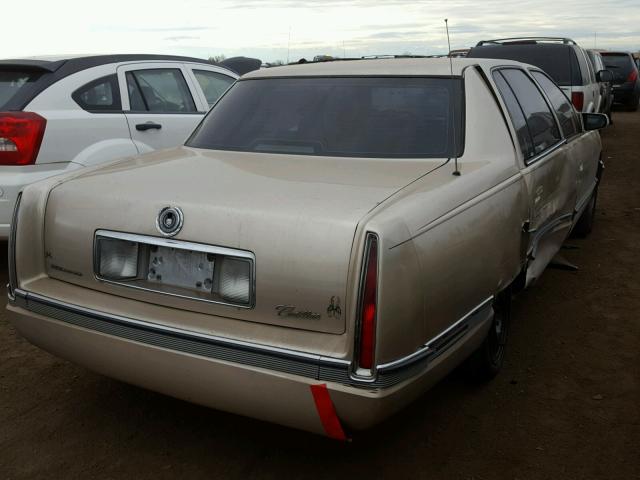 1G6KF52Y0SU210054 - 1995 CADILLAC DEVILLE GOLD photo 4