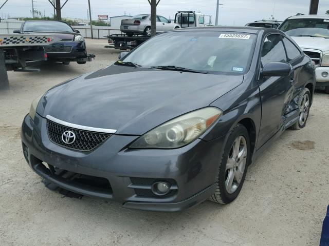 4T1CE30P07U761168 - 2007 TOYOTA CAMRY SOLA CHARCOAL photo 2