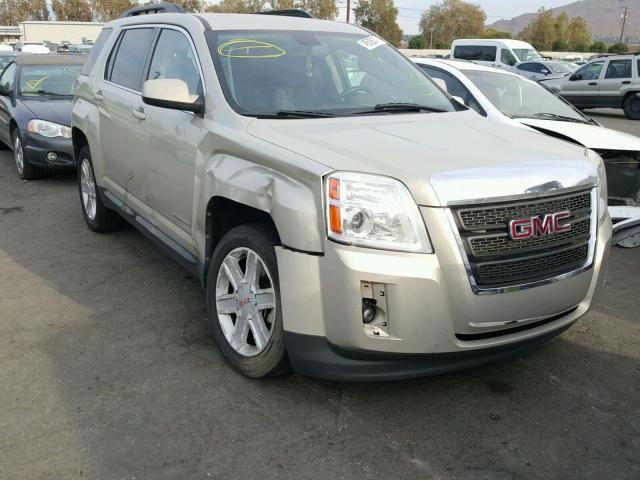 2CTFLGEY5A6228341 - 2010 GMC TERRAIN SL GOLD photo 1