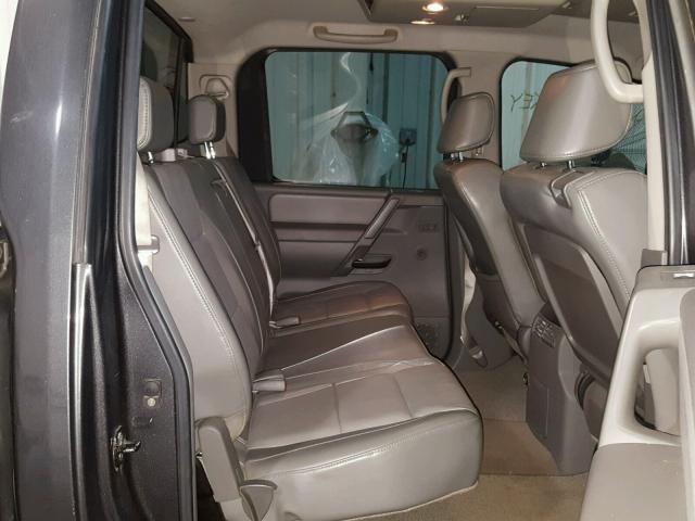 1N6BA07A07N246142 - 2007 NISSAN TITAN GRAY photo 6