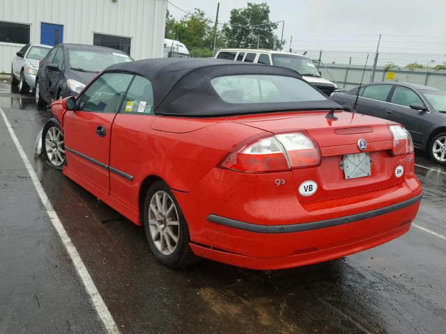 YS3FD79Y356006744 - 2005 SAAB 9-3 ARC RED photo 3