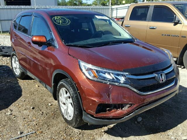 3CZRM3H5XFG705156 - 2015 HONDA CR-V EX BURGUNDY photo 1