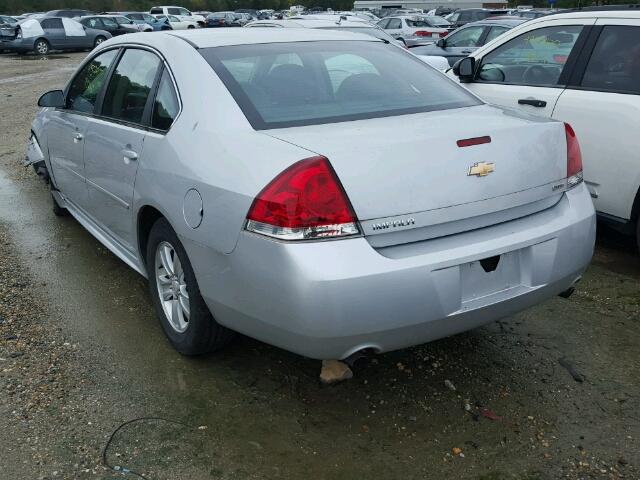 2G1WA5E37E1141112 - 2014 CHEVROLET IMPALA LIM SILVER photo 3