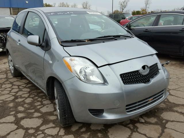 JTDJT923385187272 - 2008 TOYOTA YARIS SILVER photo 1