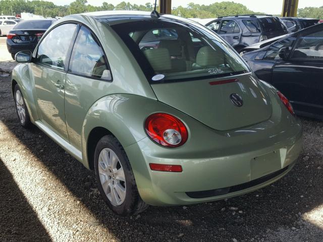 3VWPW31C58M525861 - 2008 VOLKSWAGEN NEW BEETLE 绿色 照片 3