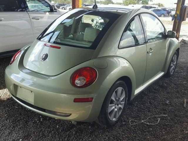 3VWPW31C58M525861 - 2008 VOLKSWAGEN NEW BEETLE 绿色 照片 4