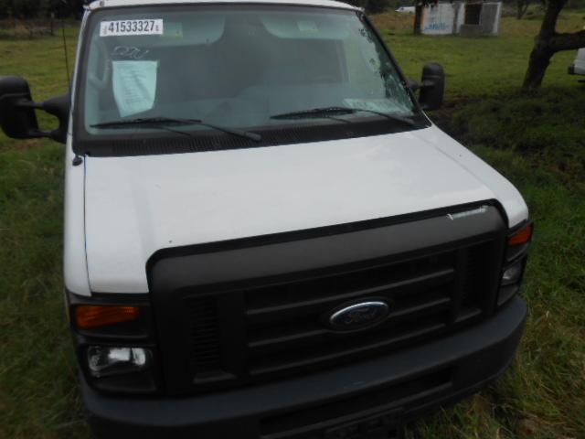 1FTNE24W69DA91170 - 2009 FORD ECONOLINE WHITE photo 2