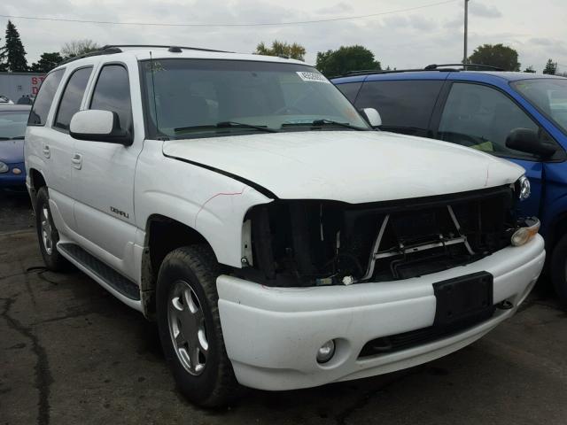 1GKEK63U24J246263 - 2004 GMC YUKON DENA WHITE photo 1