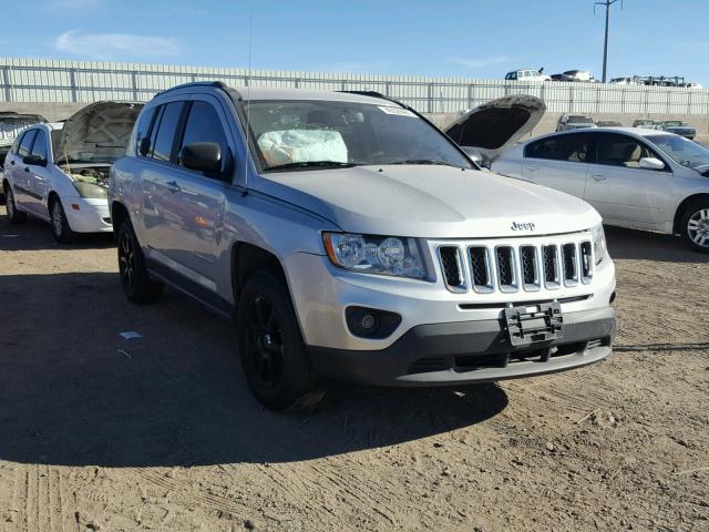 1C4NJDBB0CD651389 - 2012 JEEP COMPASS SP SILVER photo 1