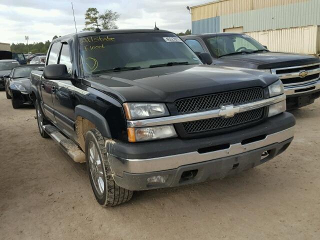 2GCEK13TX51157171 - 2005 CHEVROLET SILVERADO BLACK photo 1