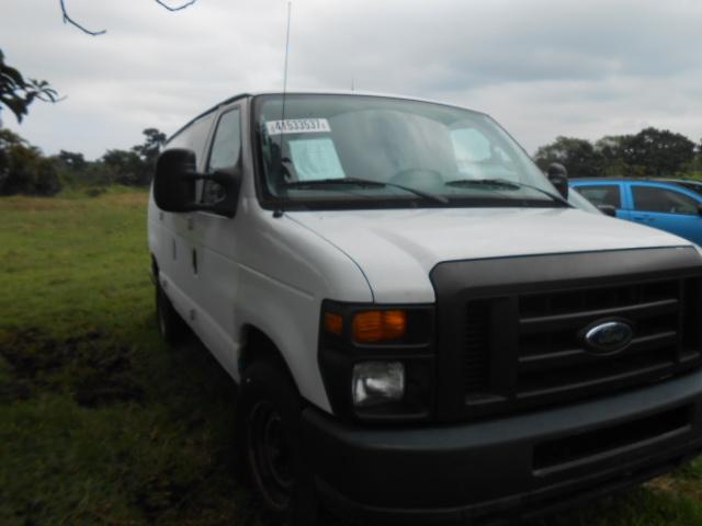 1FTNE24W89DA88920 - 2009 FORD ECONOLINE WHITE photo 1