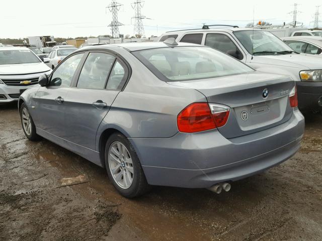 WBAVB17556NK40600 - 2006 BMW 325 I AUTO GRAY photo 3