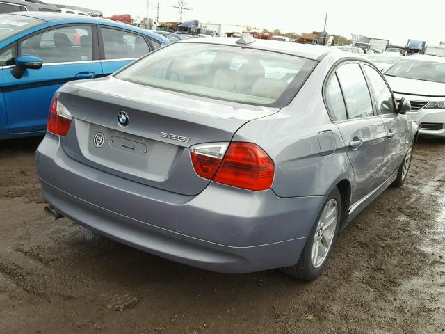 WBAVB17556NK40600 - 2006 BMW 325 I AUTO GRAY photo 4