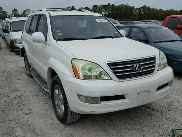 JTJBT20X150095620 - 2005 LEXUS GX 470 WHITE photo 1