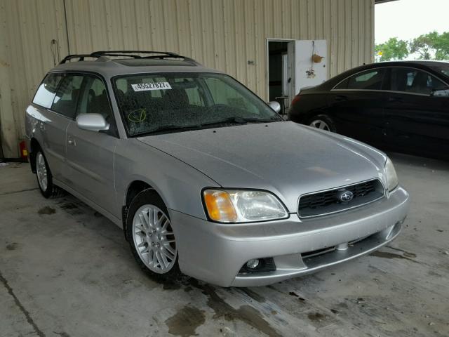 4S3BH635637302433 - 2003 SUBARU LEGACY L SILVER photo 1