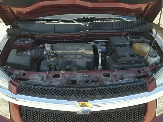 2CNDL13F976088803 - 2007 CHEVROLET EQUINOX LS BURGUNDY photo 7