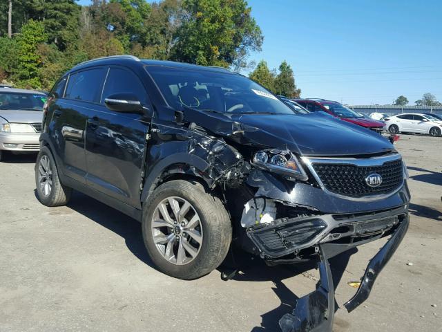 KNDPBCAC4F7712319 - 2015 KIA SPORTAGE L BLACK photo 1