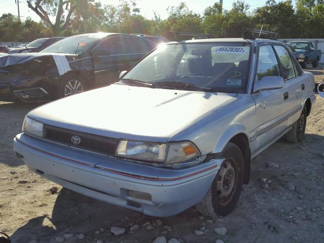 2T1AE97A6NC179148 - 1992 TOYOTA COROLLA LE BLUE photo 2