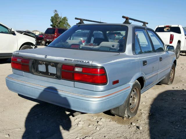 2T1AE97A6NC179148 - 1992 TOYOTA COROLLA LE BLUE photo 4