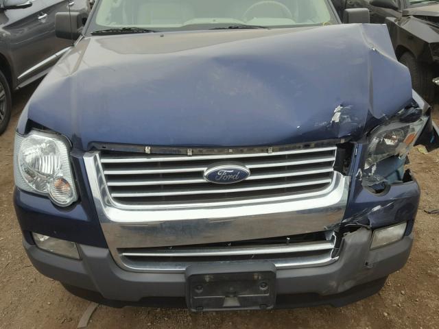 1FMEU73866UA85427 - 2006 FORD EXPLORER X BLUE photo 7