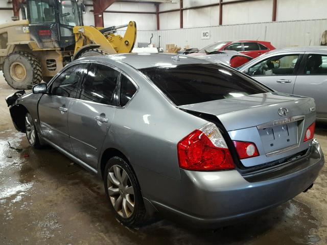 JNKAY01FX6M265704 - 2006 INFINITI M35 BASE GRAY photo 3