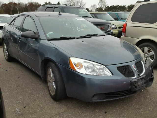 1G2ZH548454113340 - 2005 PONTIAC G6 BLUE photo 1