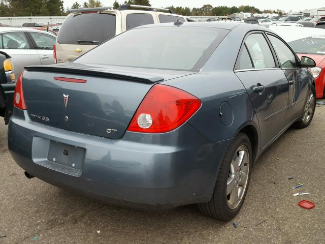 1G2ZH548454113340 - 2005 PONTIAC G6 BLUE photo 4