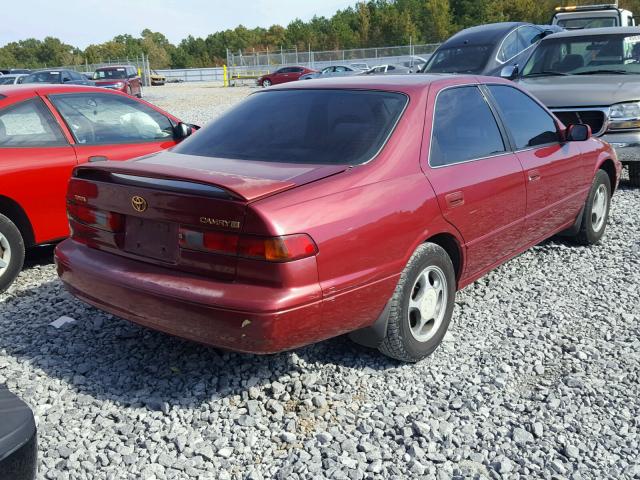 4T1BG22K7WU847481 - 1998 TOYOTA CAMRY CE MAROON photo 4