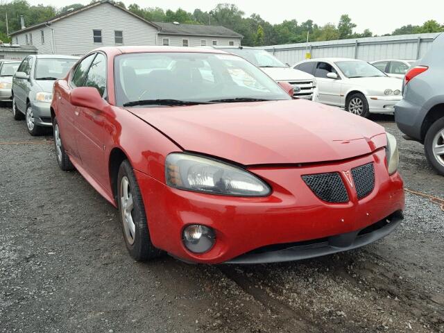 2G2WP552081157531 - 2008 PONTIAC GRAND PRIX Червоний фото 1