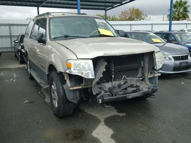 1FMFU16557LA35449 - 2007 FORD EXPEDITION BEIGE photo 1