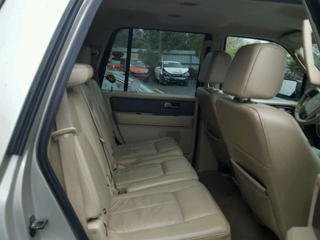 1FMFU16557LA35449 - 2007 FORD EXPEDITION BEIGE photo 6