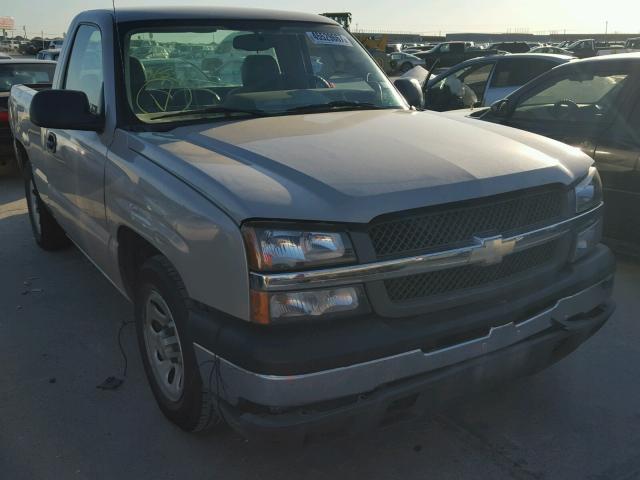 1GCEC14X65Z351279 - 2005 CHEVROLET SILVERADO SILVER photo 1