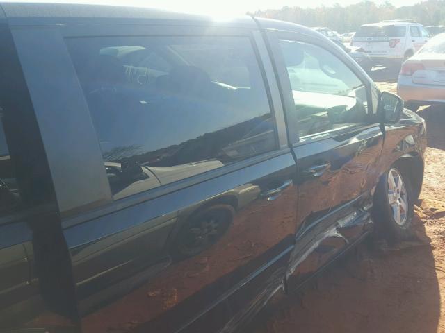 2C4RDGCGXDR502880 - 2013 DODGE GRAND CARA BLACK photo 9