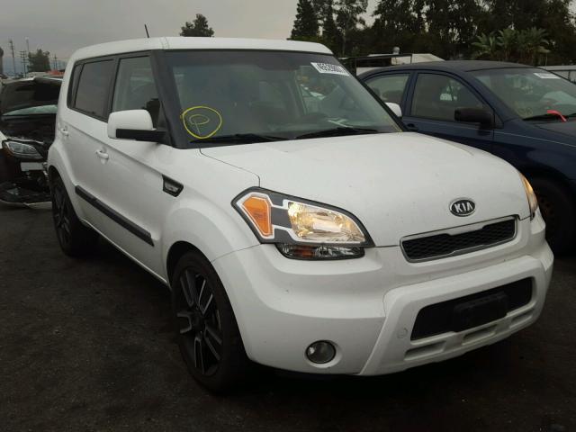 KNDJT2A27B7263457 - 2011 KIA SOUL + WHITE photo 1