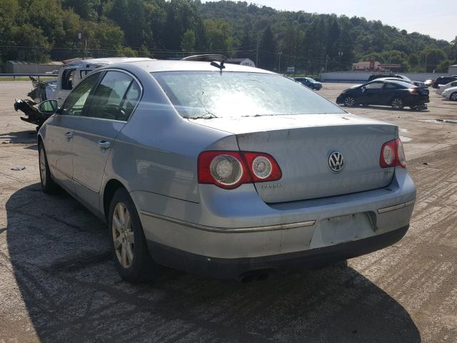 WVWAK93C36P116964 - 2006 VOLKSWAGEN PASSAT 2.0 BLUE photo 3