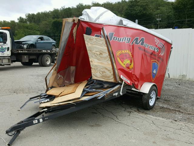 4YMCL1219DV046139 - 2013 CARR TRAILER RED photo 2
