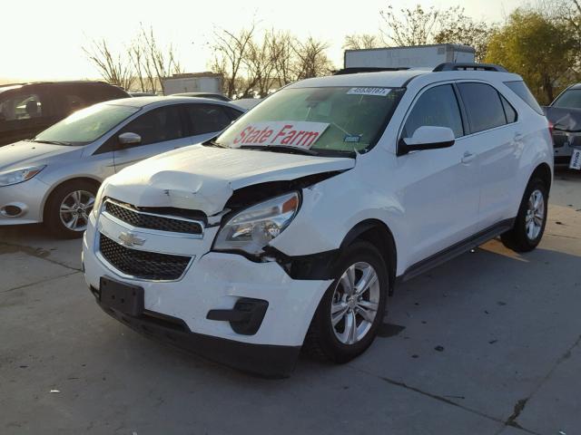 2GNALDEKXC1154759 - 2012 CHEVROLET EQUINOX LT WHITE photo 2