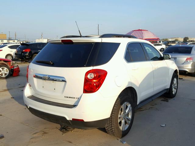 2GNALDEKXC1154759 - 2012 CHEVROLET EQUINOX LT WHITE photo 4