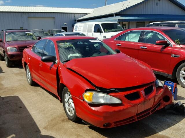1G2NF52E43C309584 - 2003 PONTIAC GRAND AM S RED photo 1