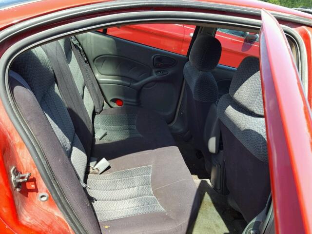 1G2NF52E43C309584 - 2003 PONTIAC GRAND AM S RED photo 6