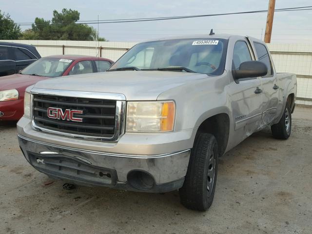 3GTEC13C38G142892 - 2008 GMC SIERRA C15 TAN photo 2