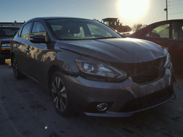 3N1AB7AP2HY220635 - 2017 NISSAN SENTRA S GRAY photo 1