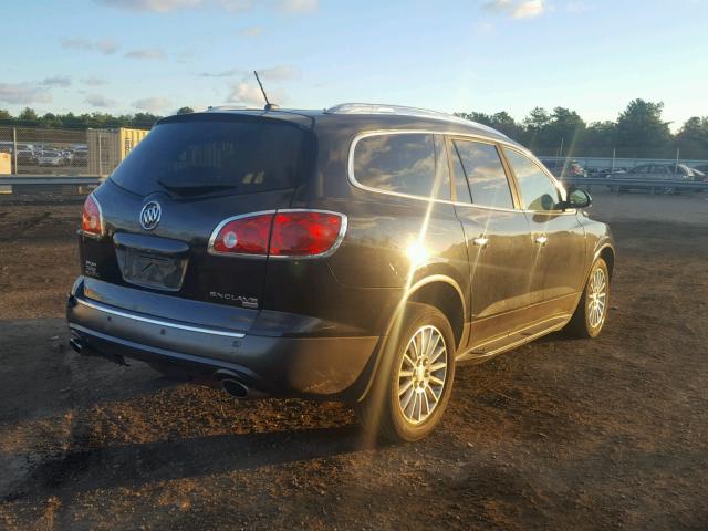 5GAKRBED4BJ175646 - 2011 BUICK ENCLAVE CX BLACK photo 4