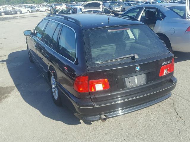 WBADR63462GN92214 - 2002 BMW 540 IT AUT Noir photo 3