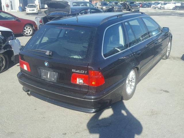 WBADR63462GN92214 - 2002 BMW 540 IT AUT Noir photo 4