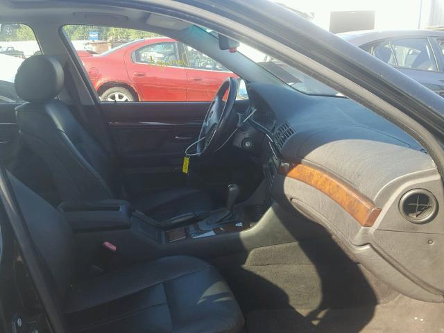 WBADR63462GN92214 - 2002 BMW 540 IT AUT Noir photo 5