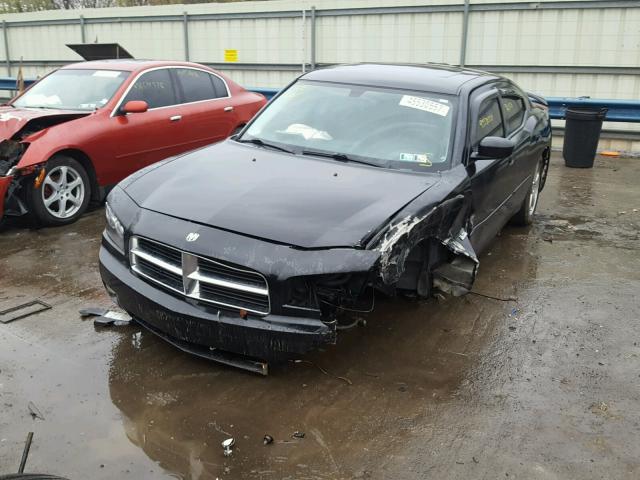 2B3CK3CV9AH129238 - 2010 DODGE CHARGER SX BLACK photo 2