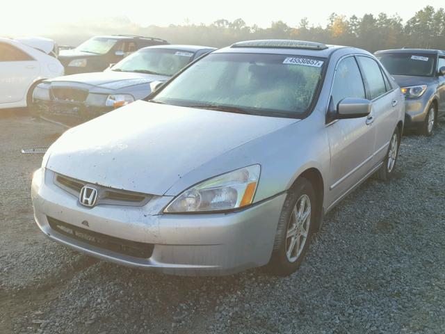 1HGCM66543A045952 - 2003 HONDA ACCORD EX SILVER photo 2