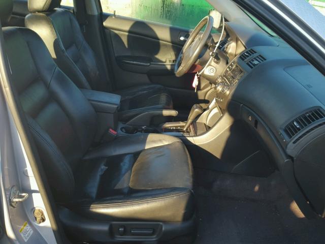 1HGCM66543A045952 - 2003 HONDA ACCORD EX SILVER photo 5