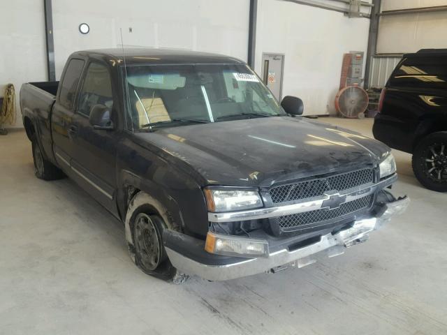 1GCEK19TX4E376846 - 2004 CHEVROLET SILVERADO GRAY photo 1